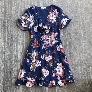 NSR Floral Printed Dress